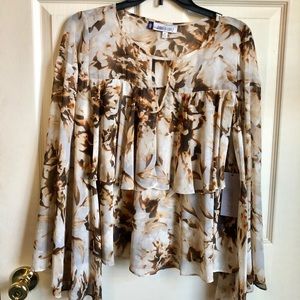 Jennifer Lopez floral blouse